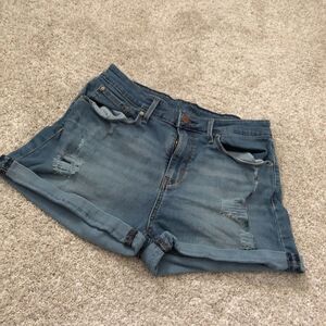 Levi’s denim jeans high rise shorts, size waist 30
